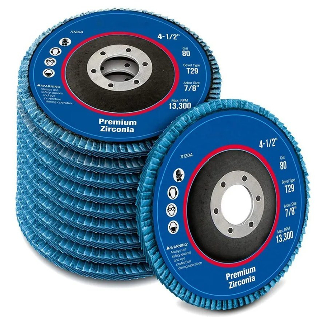 Customized Metal Grinding Abrasive Tools Calcined Aluminium Oxide Buffing Wheel Flap Disc