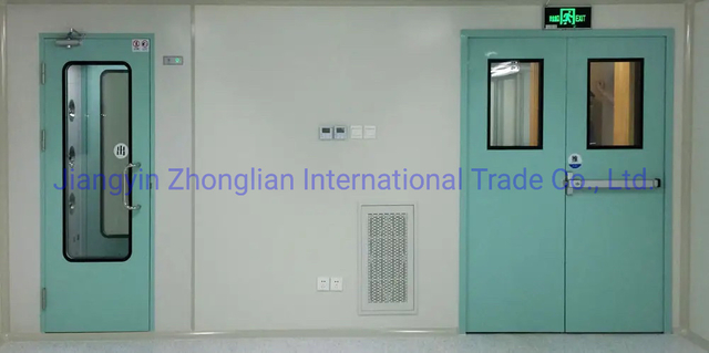 Clean Room Door Clean Room Sealed Manual Swing Double Leaf Door