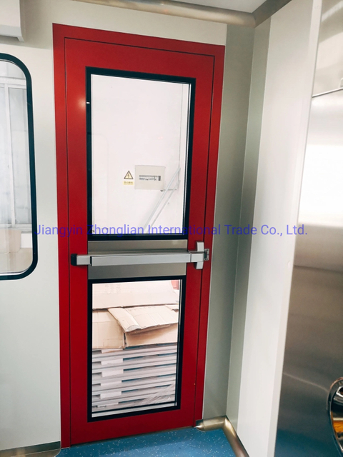 Safety Emergency Exit Factory Direct Supplier Security Fire Resistant Fireproof Steel Door with Push Bar