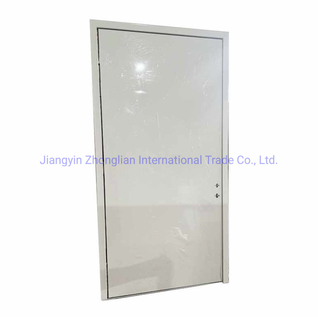 Factory High Quality Steel Square Tube Frame Door for Steel Structure Building, Workshop