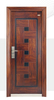 Modern Color Exterior Security Metal Anti Thief Steel Door