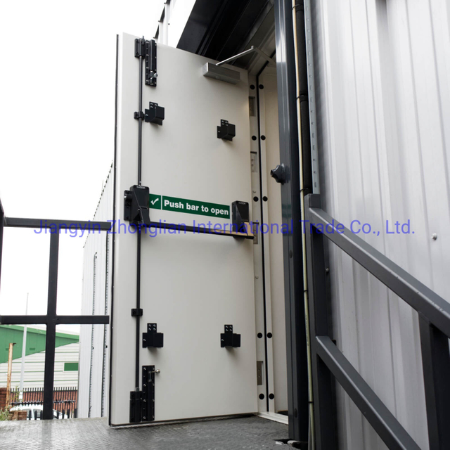 New Factory Morden Design Steel Fire Door with Escape Lock