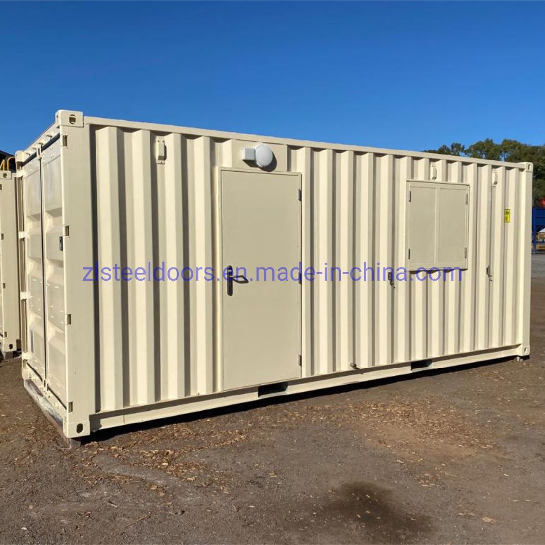 Hollow Metal Doors 20FT 40FT Prefabricated Modular Container Steel Doors Container Security Doors Windows
