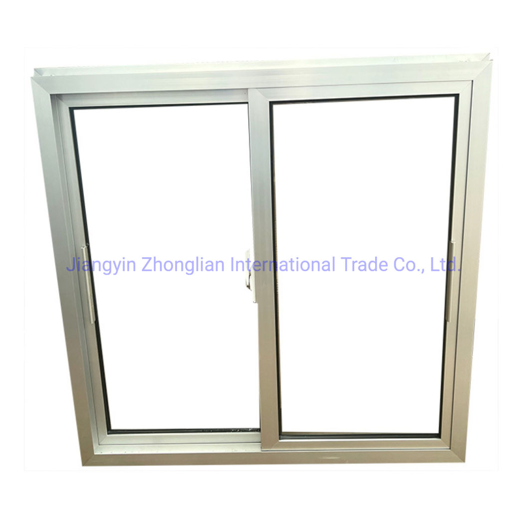 Heat Insulated Verticals PVC UPVC Windows Tempered Glass PVC House Window