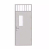2022 New Factory Supply School Steel Metal Solid Interior Classroom Door with Window Observation Panel