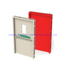 2022 New Style Emergency Escape Swing Metal Galvanized Steel Security Fire Door for Market Hospital