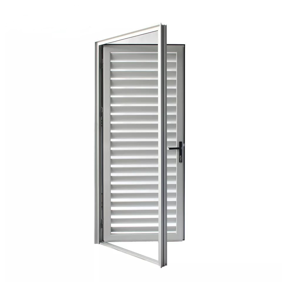 Galvanized Steel and Aluminum Alloy Shutter Louver Windows and Doors