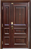 Europe Market Hot Sale Residential Cheap Steel Home Security Door