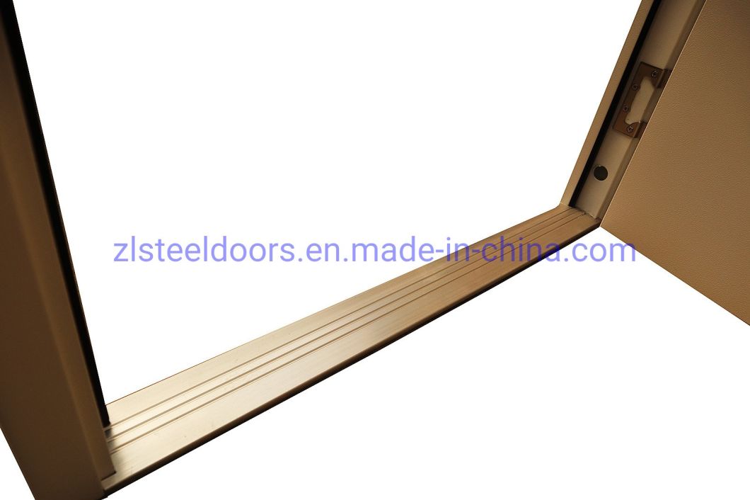 Paper Honeycomb Prefab House Doors Apartment Hollow Metal Doors Rockwool Fillings