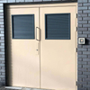 2022 Popular Design Custom Made Hollow Metal Commerical Doors