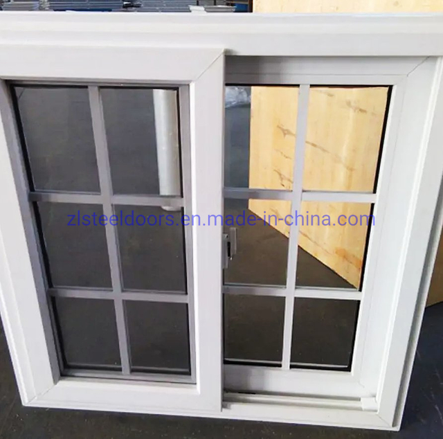 Residential Low Price Kitchen White Color Casement Window Glazing