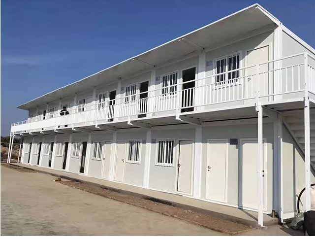 Low Cost Residential Prehung Galvanized Door for Eco-Friendly Quick Build Prefab House Unit