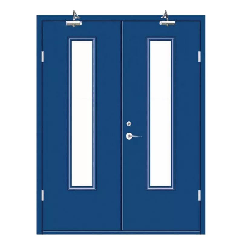 Double Sheets CE Standard Pharmaceutical Steel Doors