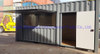 Heat Proof Security Metal Steel Shipping Container Doors New Design Cheap Price