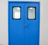 Double Purification Door of Steel with View Window