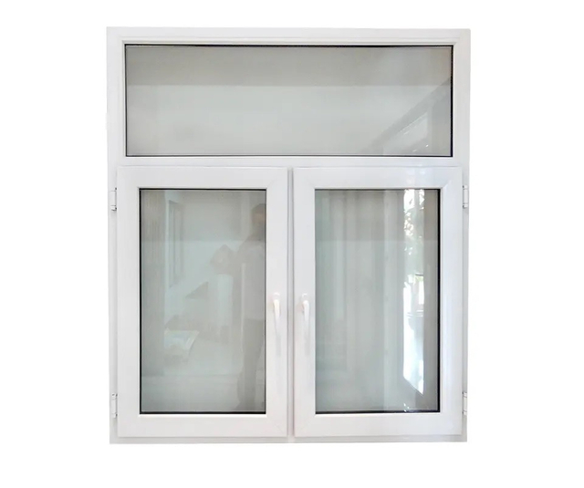 House Windows Double Glazed PVC Window and Doors UPVC Casement Window