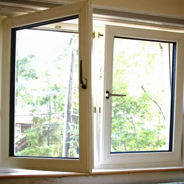 Manufacturer Hot Selling Porta Cabin UPVC PVC Casment Windows
