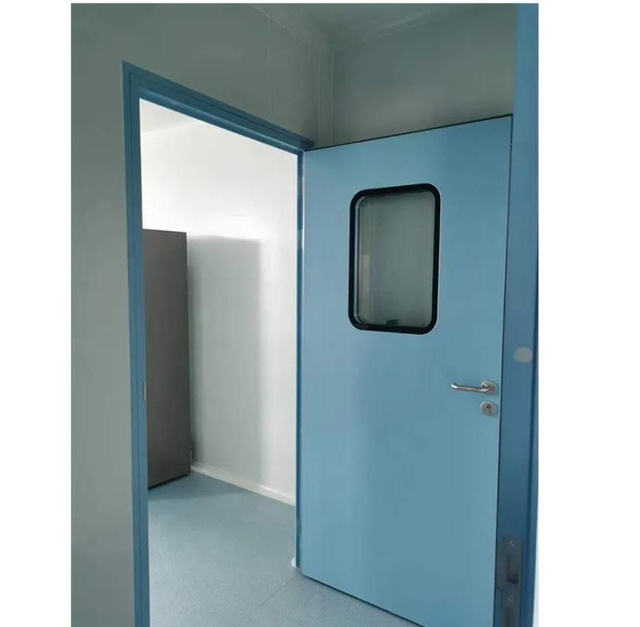 Factory Direct Sales Hermetic Single Swing Door for Hospital Aluminum Frame Clean Room Door