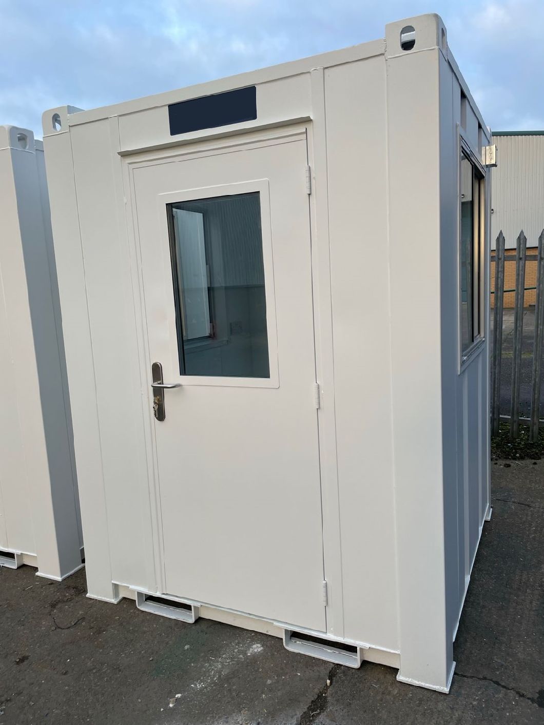 Quick Assembling Steel Door for Prefab Guard Shack