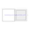 Cheap Simple Modern White UPVC PVC Grills Design Single Double Hung Windows and Doors