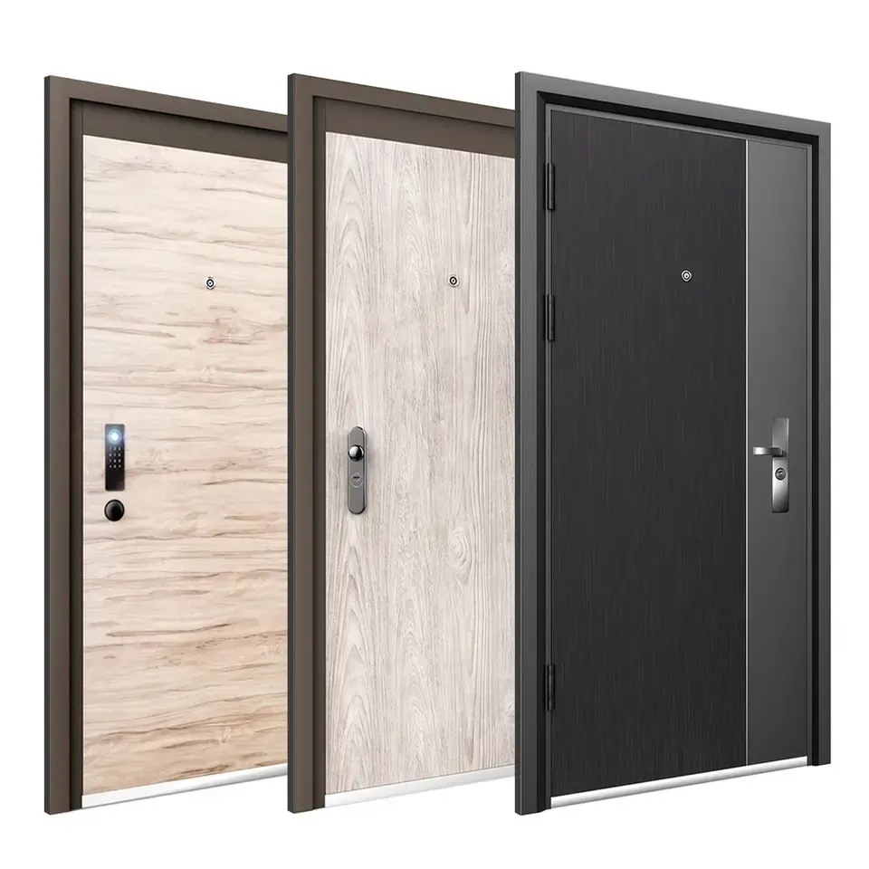High Quality Steel Door Modern Front Entry Main Entrance Door