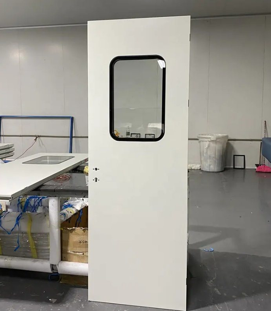 Cleanroom Swing Door Steel Hermetic Medical Single Door Zl Brand