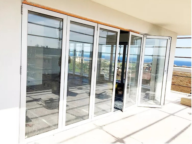 Double Front Entry Doors with Windows French Main Modern Steel Door Design