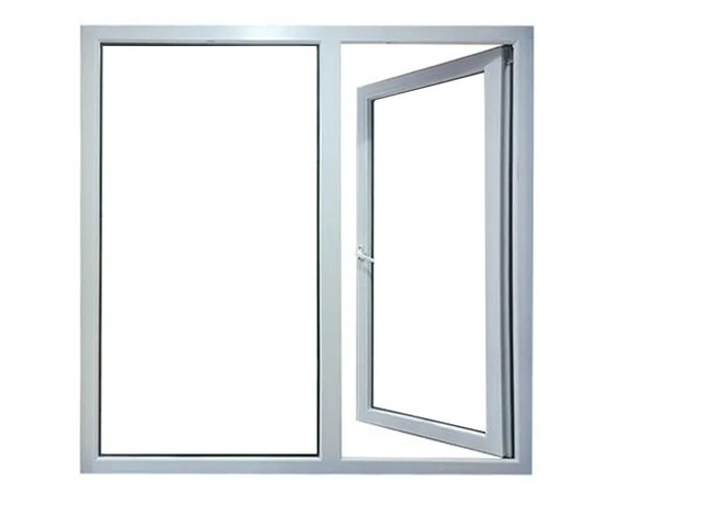 Modern Residential Windows Waterproof Double Glazed Casement Vinyl Window