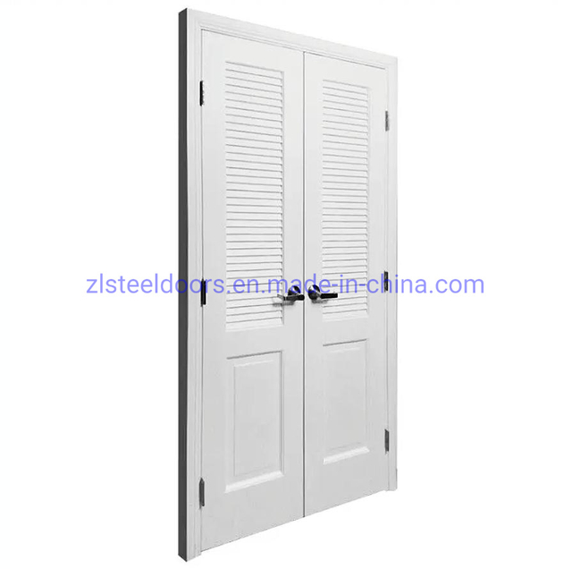 High Quality Hot Selling Aluminum Fiberglass Louvered Door/Casement Shutter Door