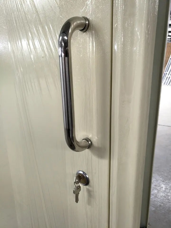 Bigger Frame Steel Fire Rated Door Panic Push Bar Emergency Single Flush Door