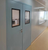 Zl 2023 New Arrival Pink Blue Steel Fire Resistant HPL Hospital Door for Project Reliable Cleanroom Hinged Doors