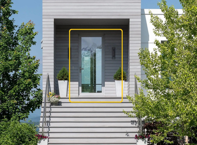 Simple Modern Design Stylish UPVC Interior Doors