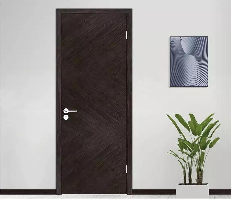 Factory Supply Cheaper Price Simple Design Modern Contemporary Stainles Steel Interior Door