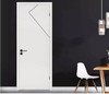 Factory Supply Cheaper Price Simple Design Modern Contemporary Stainles Steel Interior Door