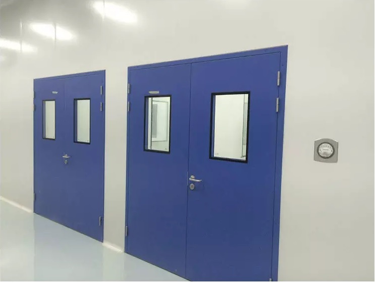 Professional Design Cleanroom Workshop and Production Dust-Free Modular Clean Room Door