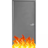 Fireproof Escape Door Stainless Door