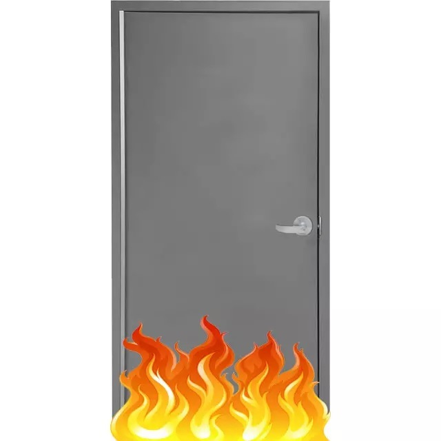 Fireproof Escape Door Stainless Door