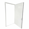 Electrostatic Powder Spraying Steel Shaft Doors Security Doors Swing Doors