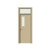 Professional Factory Direct Supply Pre-Hung School Hospital Steel Door