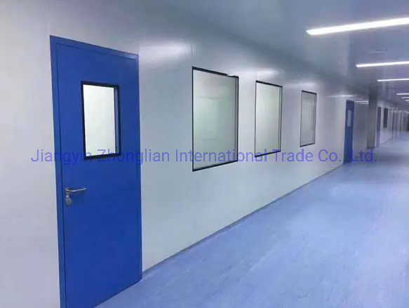 Fireproof Medical Operating Room Airtight Door Cleanroom Swing Door Steel Hermetic Door