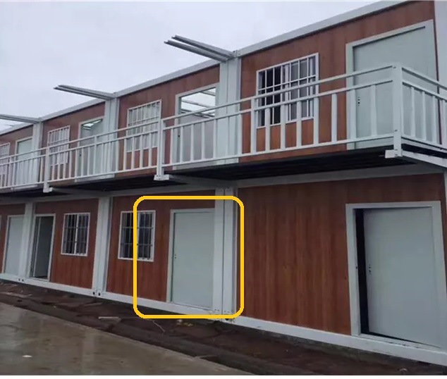 New Design Prehung Door for Fast Build Office Building Prefab Modular Door