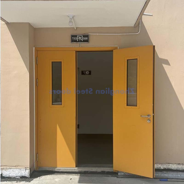 UL Approved Steel Budget Fire Exit Door Exterior Fireproof Door for Commerical Building