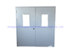 New Design Custom Made Fireproof Steel Door with Escape Lock with Glazing for USA