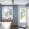 PVC Sliding Window Design UPVC Double Glazed Sliding Windows