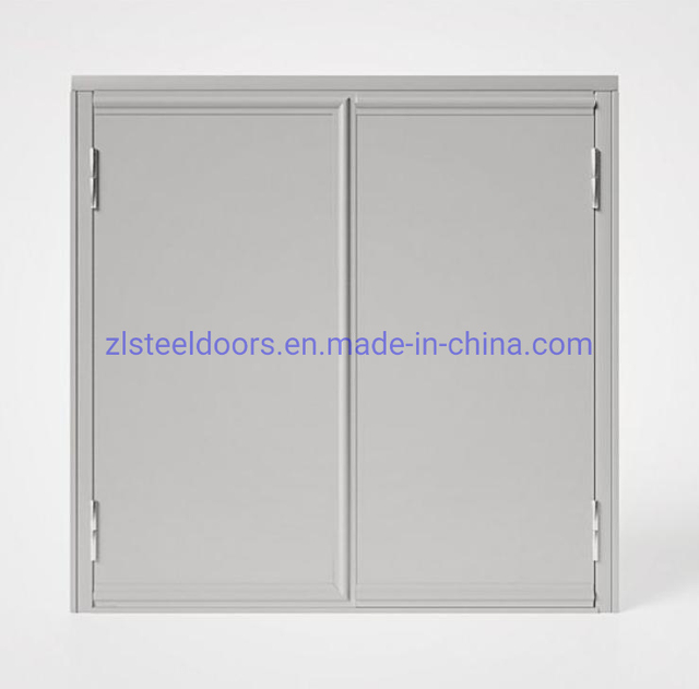 Wholesale Aluminum Windows High Security Steel Window Shutter with Astragal Strip Container Shutter