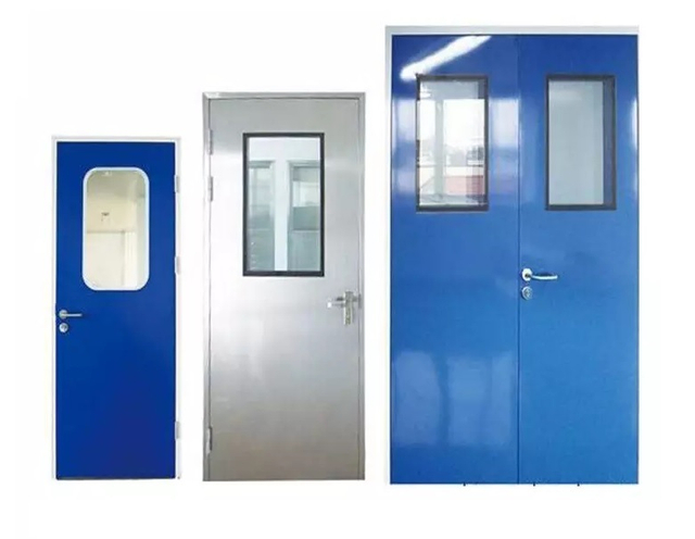 Spraying Steel Paper Honeycomb Cleanroom Door for Pharmaceutical and Food Factories