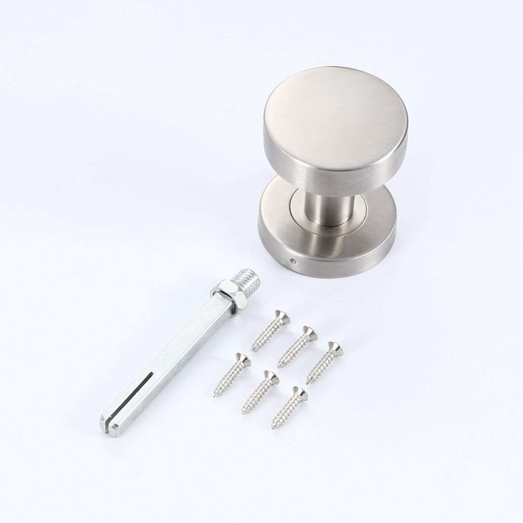 Round Ball Shape Stainless Steel Fixable Door Handle for Entrance