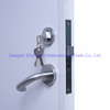 Reliable and Simple Classic Steel Door Lock Handle on Rose & Escutcheon