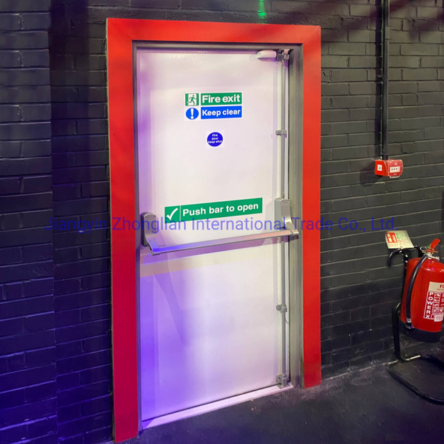 Chinese Manufacturer Makes Direct Steel Fire Escape Doors
