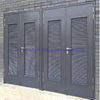 2022 Modern Style Louvered Shipping Container Steel Doors Steel Louver Doors